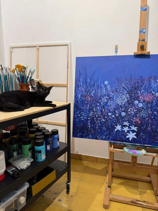 Wildflowers at Night